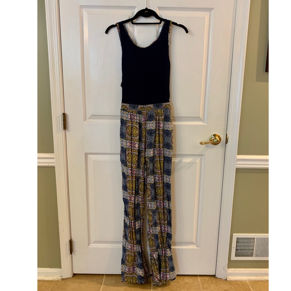 Navy Blue Jumpsuit